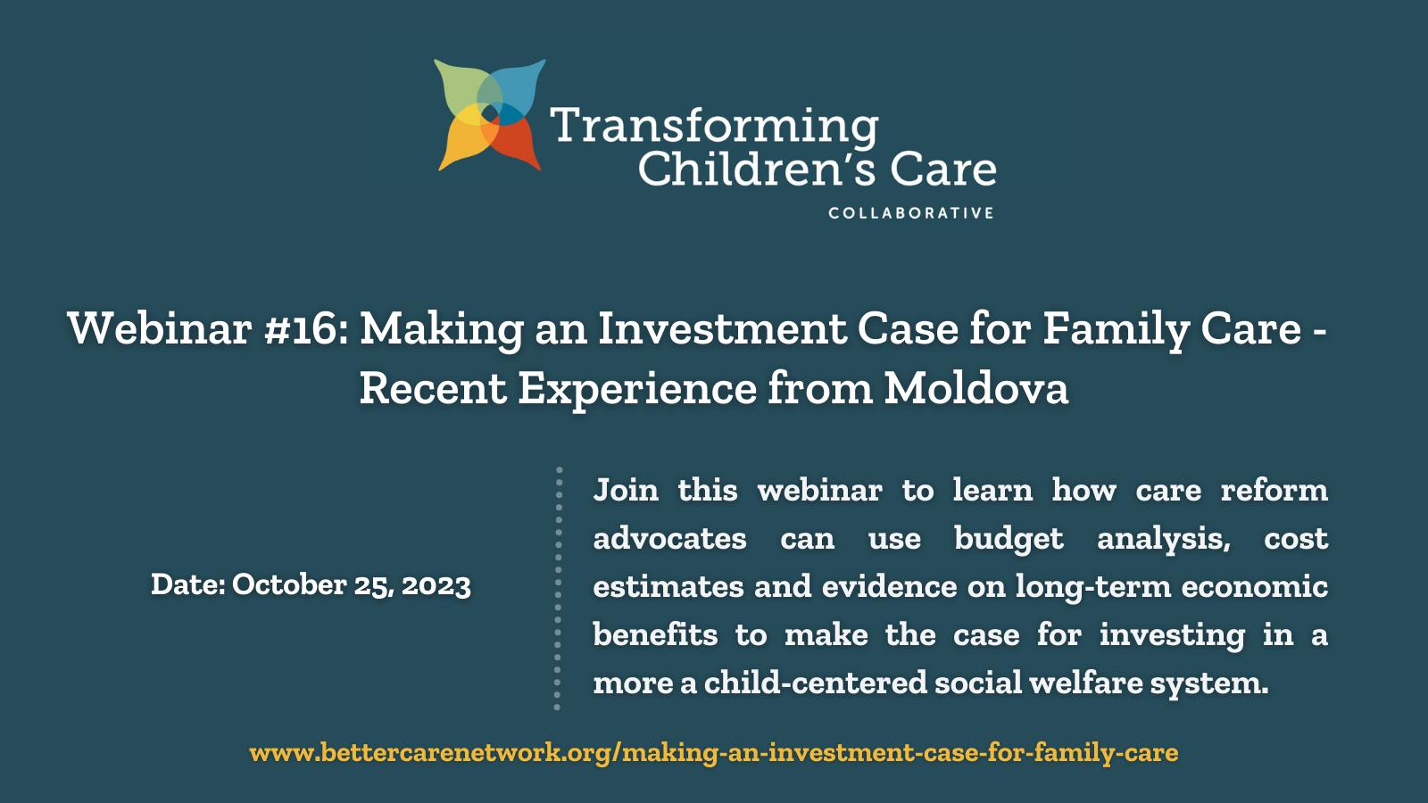 Making an Investment Case for Family Care - Recent Experience from Moldova